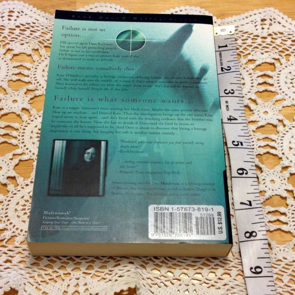 3 for $10 book sale! Romantic Suspense, Dee Henderson, Negotiator - Picture 2 of 6